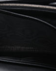 Calfskin Matelasse GG Marmont Chain Wallet Black