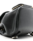 Caviar Quilted Mini Business Affinity Backpack Black