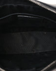 Calfskin Matelasse Monogram Monochrome Lou Camera Bag Black