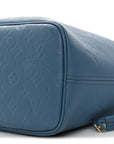 Empreinte Monogram Giant Neverfull MM Blue Jean