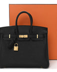 Togo Birkin 25 Black