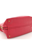 Goatskin Madras Top Handle Bag Fragola