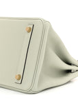 Togo Birkin 30 Gris Neve