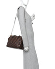Damier Ebene Speedy Bandouliere 25