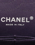 Aged Calfskin Quilted 2.55 Reissue Mini Flap Dark Purple