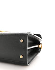 Grain de Poudre Mini Classic Monogram Cassandra Top Handle Black