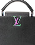 Taurillon Capucines BB Scarabeo Iridescent Black