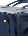 Epsom Birkin 30 Bleu Saphir