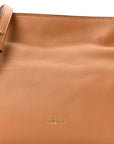 Calfskin Mini Flamenco Knot Clutch Warm Desert
