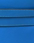 Evercolor Kelly Retourne 32 Bleu Zanzibar