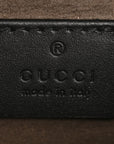 GG Supreme Monogram Belt Bag Black