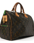 Monogram Perforated Speedy 30 Green