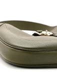Sea Calfskin Web Medium Jackie 1961 Hobo Dark Green