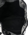 Canvas Large Deauville Backpack Charcoal