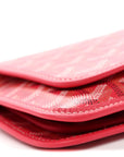 Goyardine Le Jardin Plumet Wallet Clutch Fuchsia