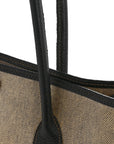 Toile H Buffle Skipper Garden Party 36 MM Tote Black