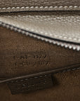 Drummed Calfskin Nano Luggage Souris