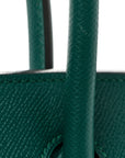 Epsom Birkin 30 Malachite
