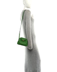 Taurillon Clemence Mini Lindy 20 Vert Yucca