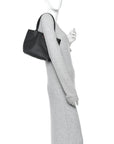 Goyardine Reversible Mini Anjou Black