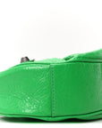 Agneau Arena Le Cagole Shoulder Bag XS Vivid Green