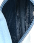Tessuto Nylon Mini Re-Edition 2000 Bag Celeste