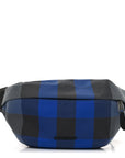 House Check Sonny Bum Bag Oceanic Blue