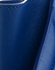 Smooth Calfskin Micro Luggage Royal Blue