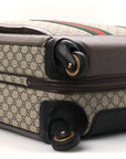 GG Supreme Monogram Web Medium Savoy Trolley Beige Ebony