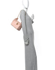 Caviar Quilted Mini CHNL 25 Handbag Light Pink