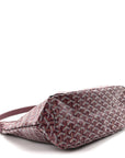 Goyardine Boheme Hobo Burgundy