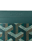 Goyardine Saint Sulpice Card Holder Green