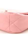 Lambskin Quilted Medium CHNL 19 Flap Pink