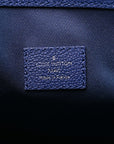 Cowhide Monogram Bandana Keepall Bandouliere 50 Blue