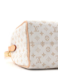 Monogram Mini Jacquard Speedy Bandouliere 20 Mastic Cream