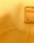 Suede Quilted Mini CHNL 25 Handbag Yellow