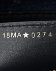 Denim Oblique Groove 20 Bag Blue