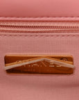 Lambskin Quilted Medium CHNL 19 Flap Pink