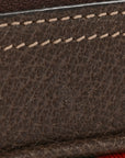 GG Supreme Monogram Web Small Ophidia Shoulder Bag Brown