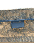Canvas Embroidered Medium D1ORiviera Toile De Jouy Book Tote Light Blue