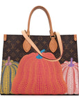 LV X YK Monogram Pumpkin Onthego MM Multicolor