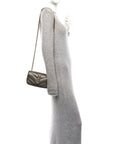 Lambskin Chevron Quilted Mini LouLou Dark Strong Moss