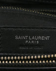 Calfskin Y Quilted Monogram Small Loulou Shopper Black