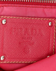 Tessuto Nylon Saffiano Tote Papaya Ibisco