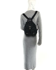 Nylon Vela Small Backpack Black