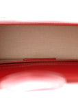 Glazed Calfskin Le Grand Bambino Red