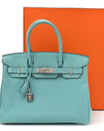 Togo BIRKIN 30 Bleu Atoll