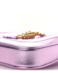 Laminated Nappa Nano Jackie 1961 Hobo Metallic Pink