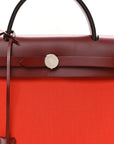 Vache Hunter Toile Herbag Zip 31 Capucine Rouge H