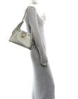 Caviar Quilted Small CHNL 25 Handbag Light Green